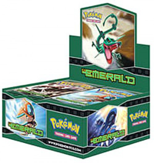 pokemon emerald booster box Pack era strategies. The booster box artwork for