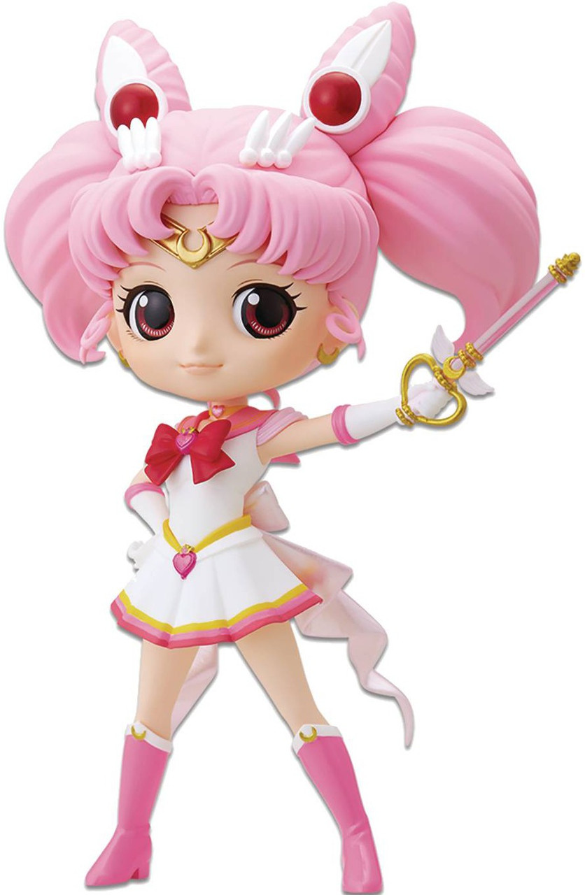 Sailor Moon Eternal Q Posket Kaleidoscope Super Chibi Moon 5 5 Collectible Figure Banpresto Toywiz