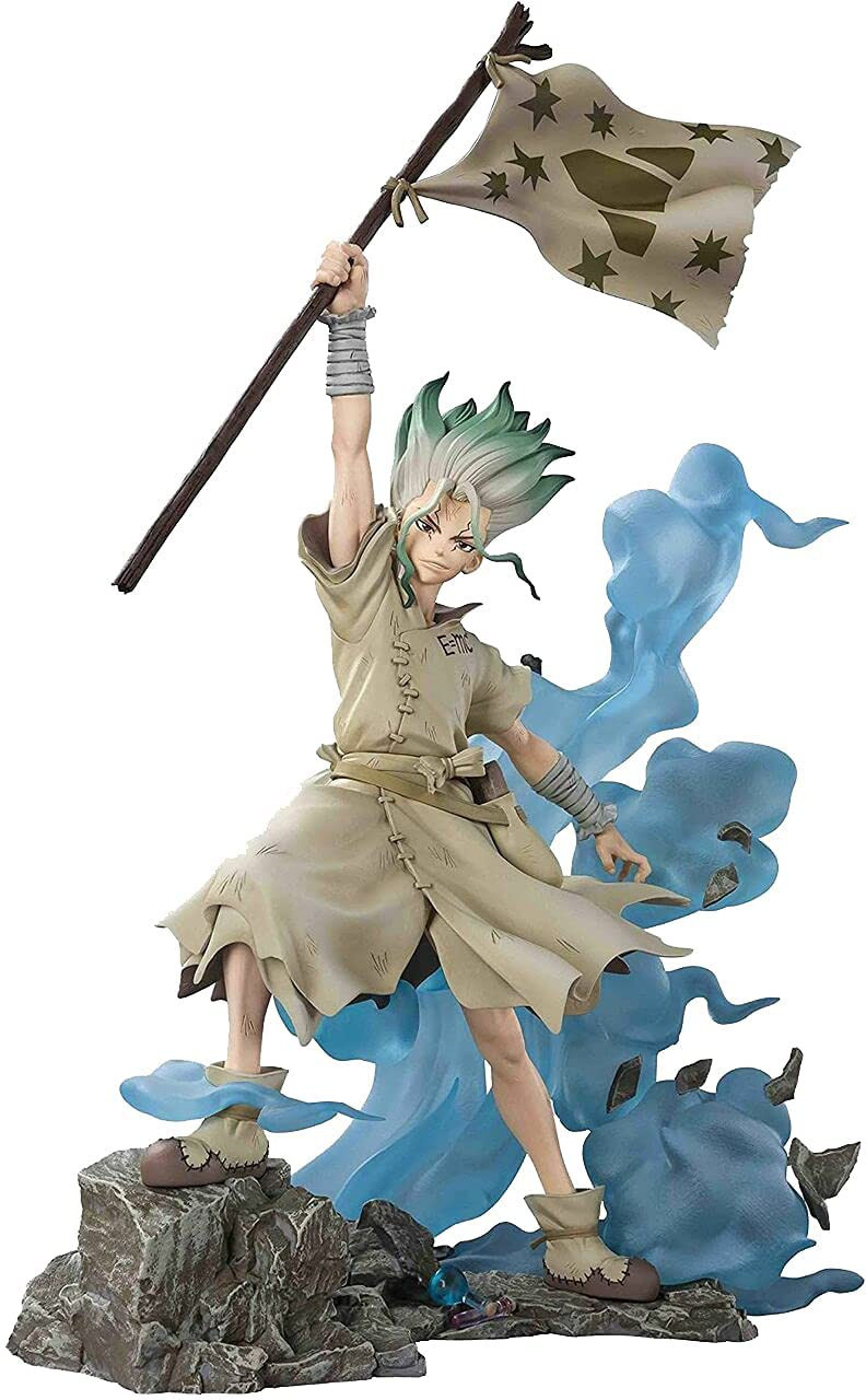Ishigami Senku フィギュアーツzero Dr. STONE Dr. Stone Figuarts ZERO Ishigami Senku 11.4 Statue Extra Battle