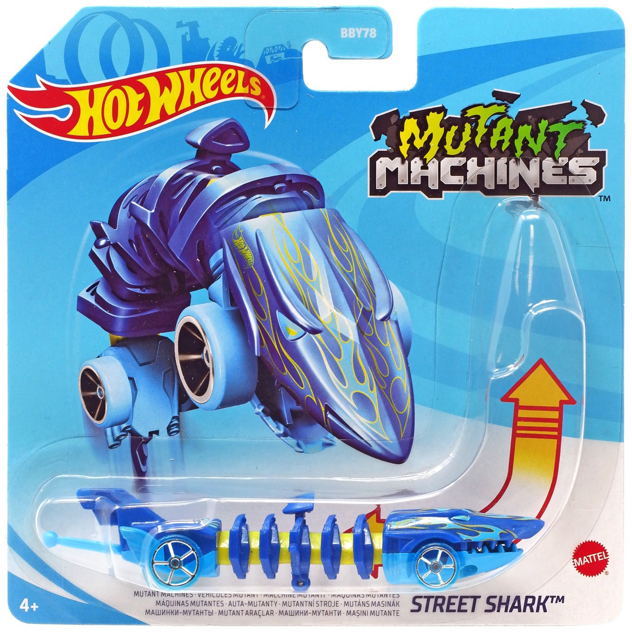 Hot Wheels Mutant Machines Street Shark 