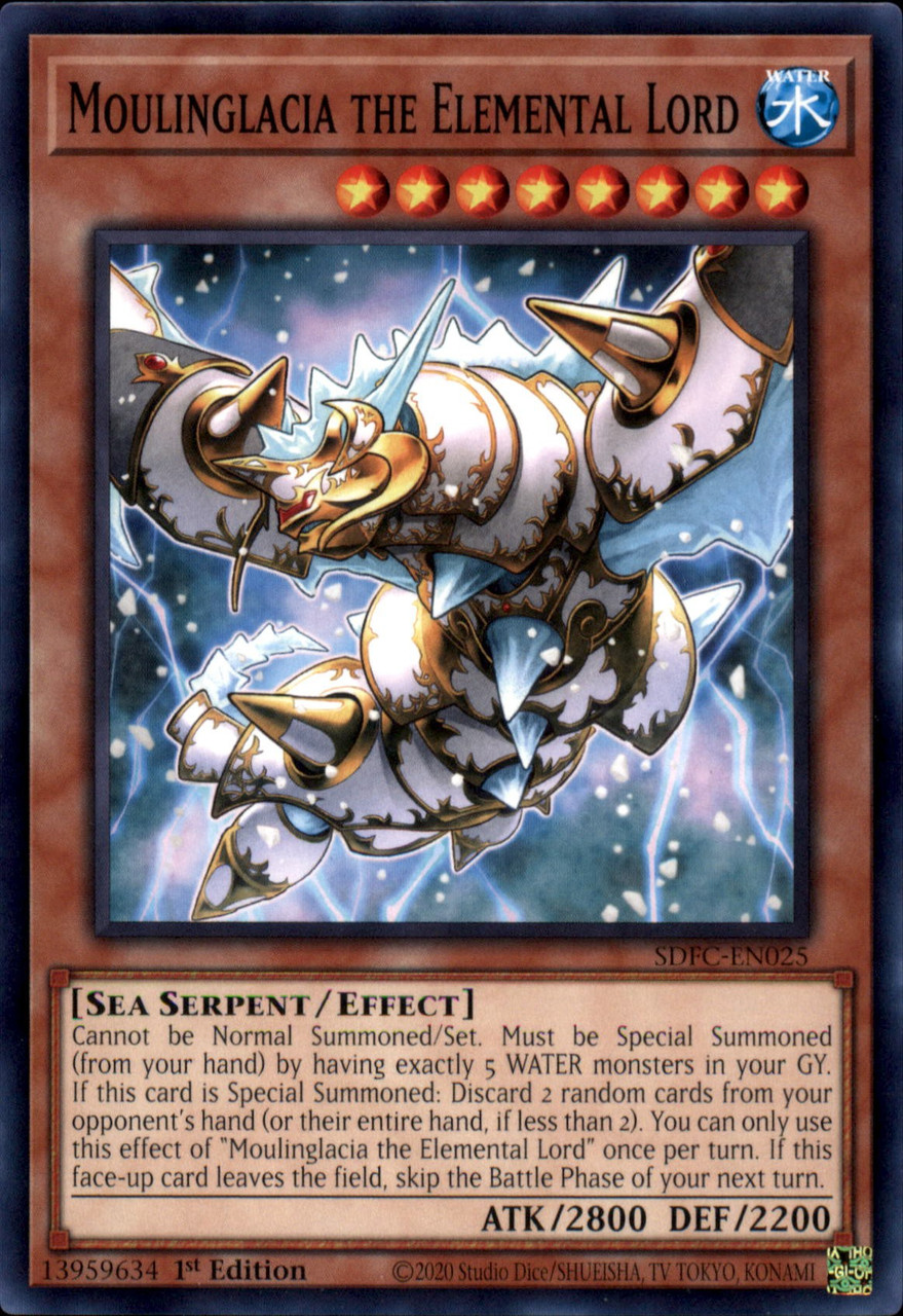 Yugioh Freezing Chains Single Card Common Moulinglacia The Elemental Lord Sdfc En025 Toywiz - code for elemental wars roblox dice