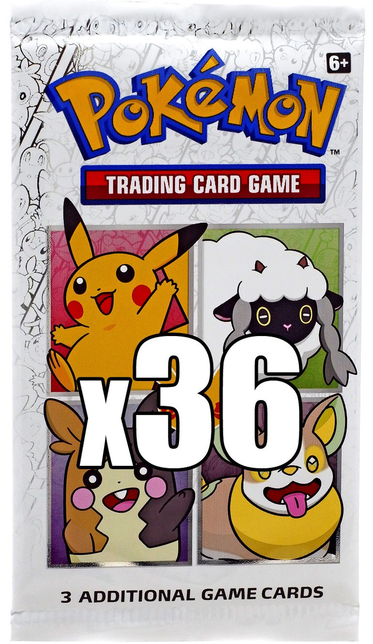 Pokemon Trading Card Game 2021 General Mills Cereal Lot Of 36 Promo Booster Packs Equivalent Of A Box Pokemon Usa Toywiz - roblox pokemon universe shiny eevee code 2021