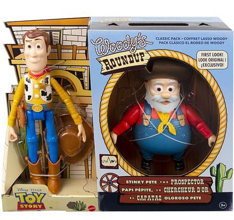 Disney Pixar Toy Story 2 Woodys Roundup Woody Stinky Pete the