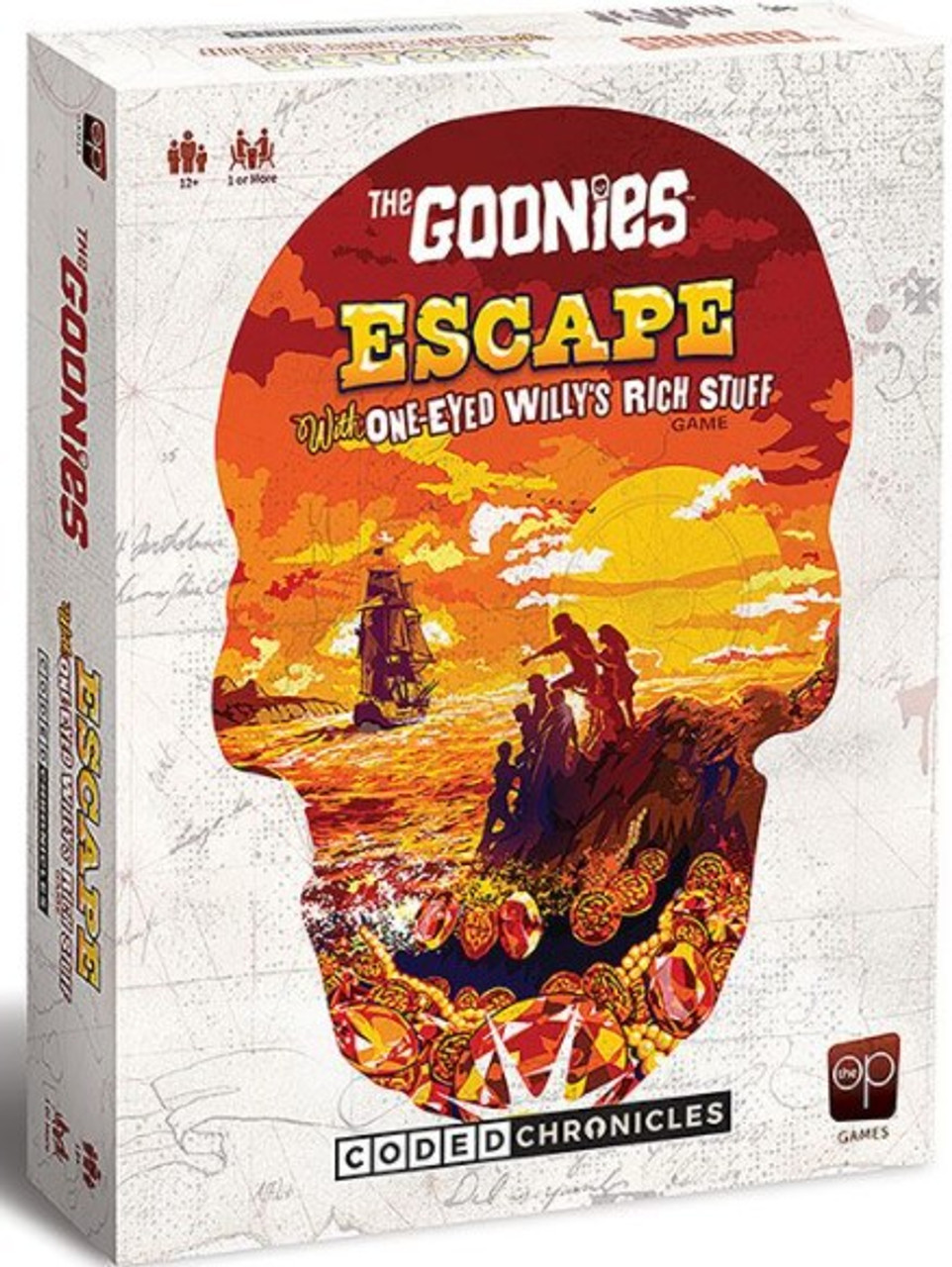 The Goonies Coded Chronicles Escape With One Eyed Willys Rich Stuff Game Usaopoly Toywiz The Goonies Coded Chronicles Escape With One Eyed Willys Rich Stuff Game Usaopoly Toywiz
