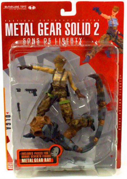McFarlane Toys Metal Gear Solid 2 Sons of Liberty Olga Action