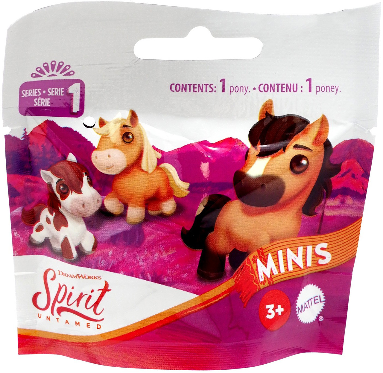 Spirit Untamed Minis Precious Ponies Mystery Pack 1 Random Horse Figure Mattel Toywiz