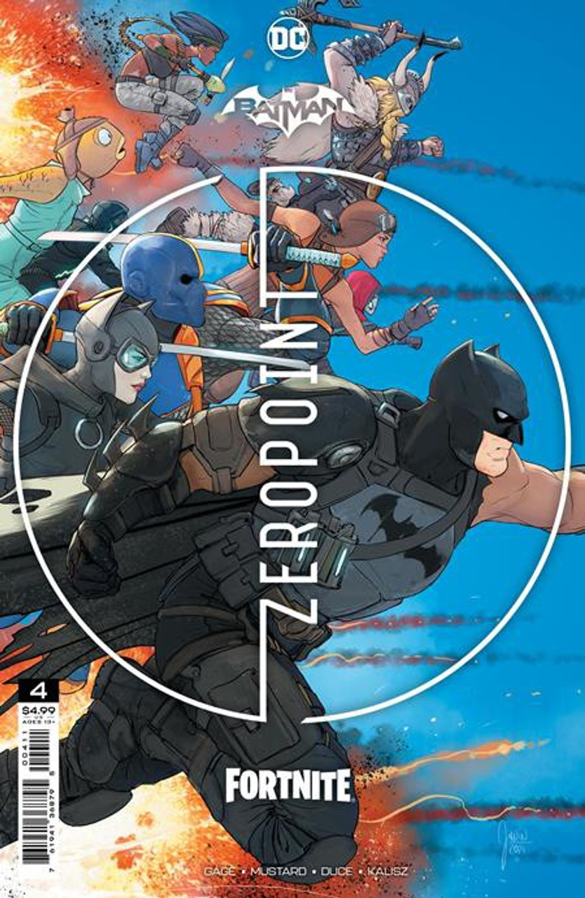 Dc Comics Batman Fortnite Zero Point 4 Main Cover Mikel Janin Comic Book Comes With Online Game Digital Item Code To Unlock The Deathstroke Destroyer Glider Toywiz - new 52 deathstroke roblox