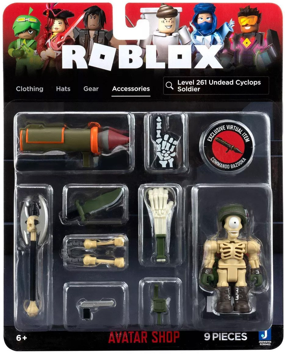 Roblox Avatar Shop Level 261 Undead Cyclops Soldier 3 Action