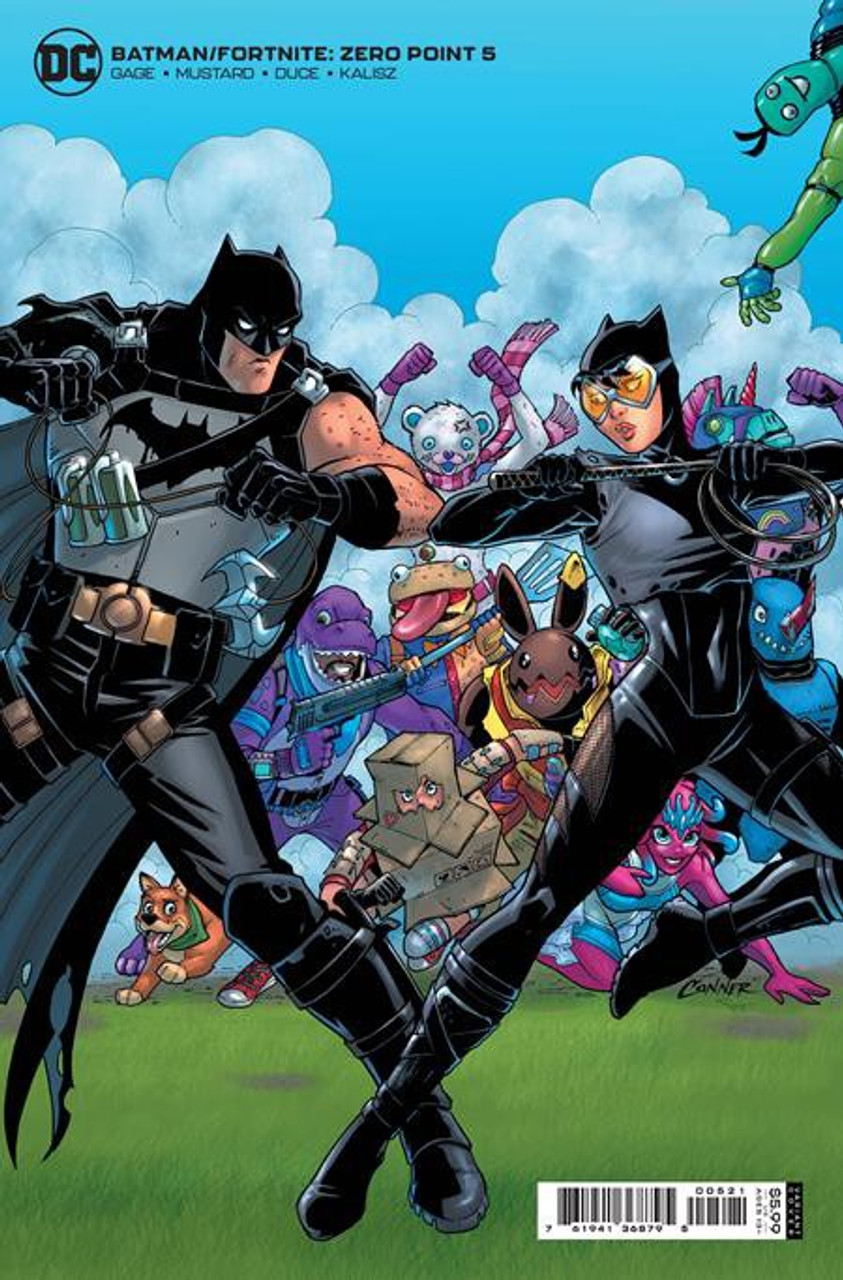 Comics ZERO POINT #5C PREMIUM VARIANT INCLUDES DLC GAME CODE FORTNITE