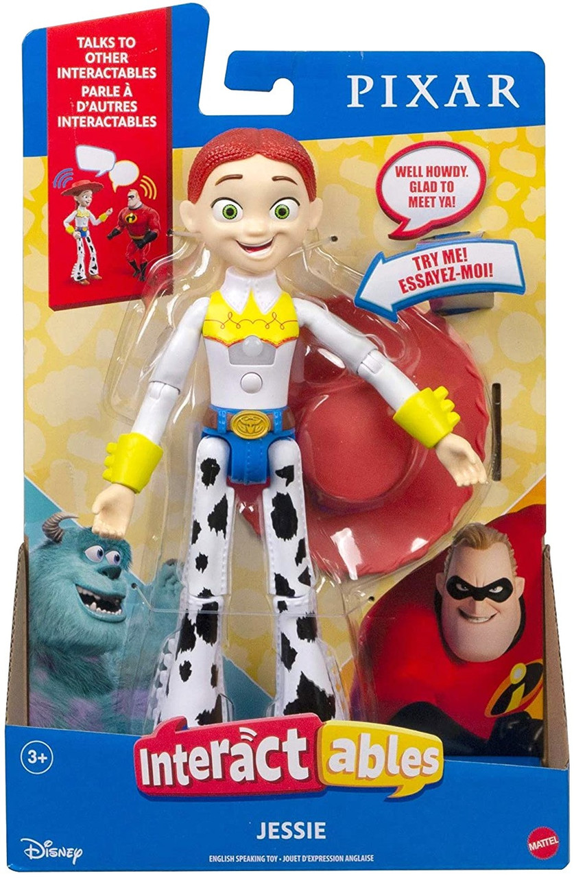 Disney Pixar Toy Story 4 Interactables Jessie Action Figure Mattel Toywiz - jessie toy story roblox