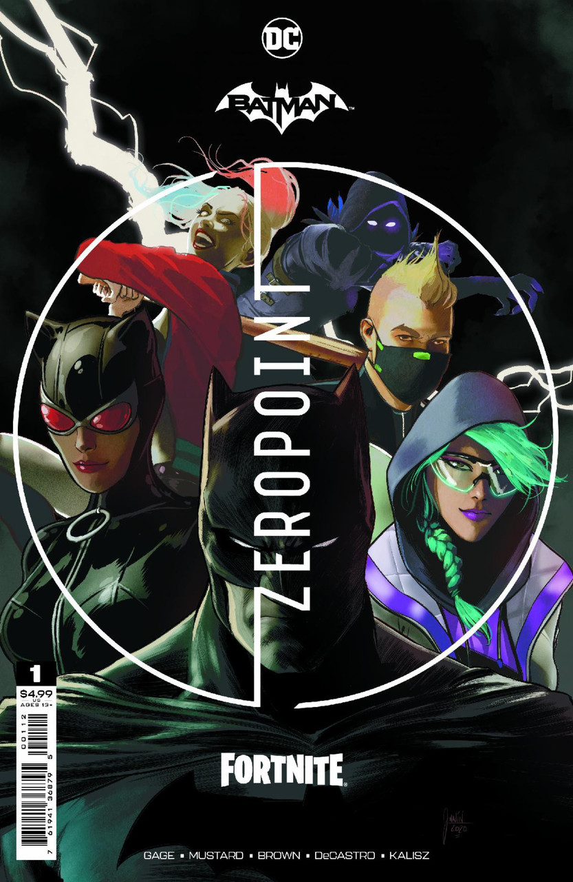 Dc Comics Batman Fortnite Zero Point 1 Recolored 2nd Printing Mikel Janin Comic Book Comes With Online Game Digital Item Code To Unlock Rebirth Harley Quinn Outfit Toywiz - roblox harley quinn outfit code