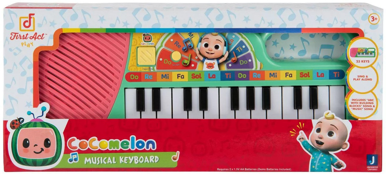 Cocomelon Musical Keyboard Jazwares Toywiz - panini roblox piano