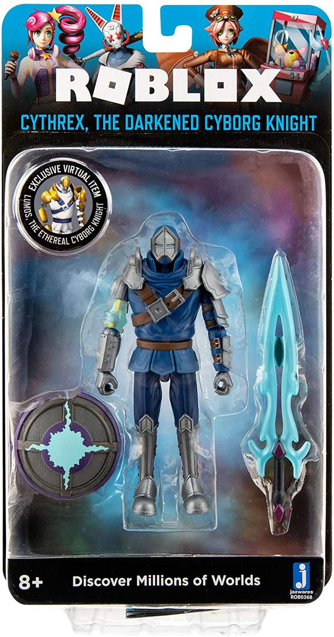 Roblox Imagination Collection Cythrex The Darkened Cyborg Knight 4 Action Figure Jazwares Toywiz - roblox imagination collection cythrex roblox cyborg eye Roblox Imagination Collection Cythrex The Darkened Cyborg Knight 4 Action Figure Jazwares Toywiz - roblox cyborg eye