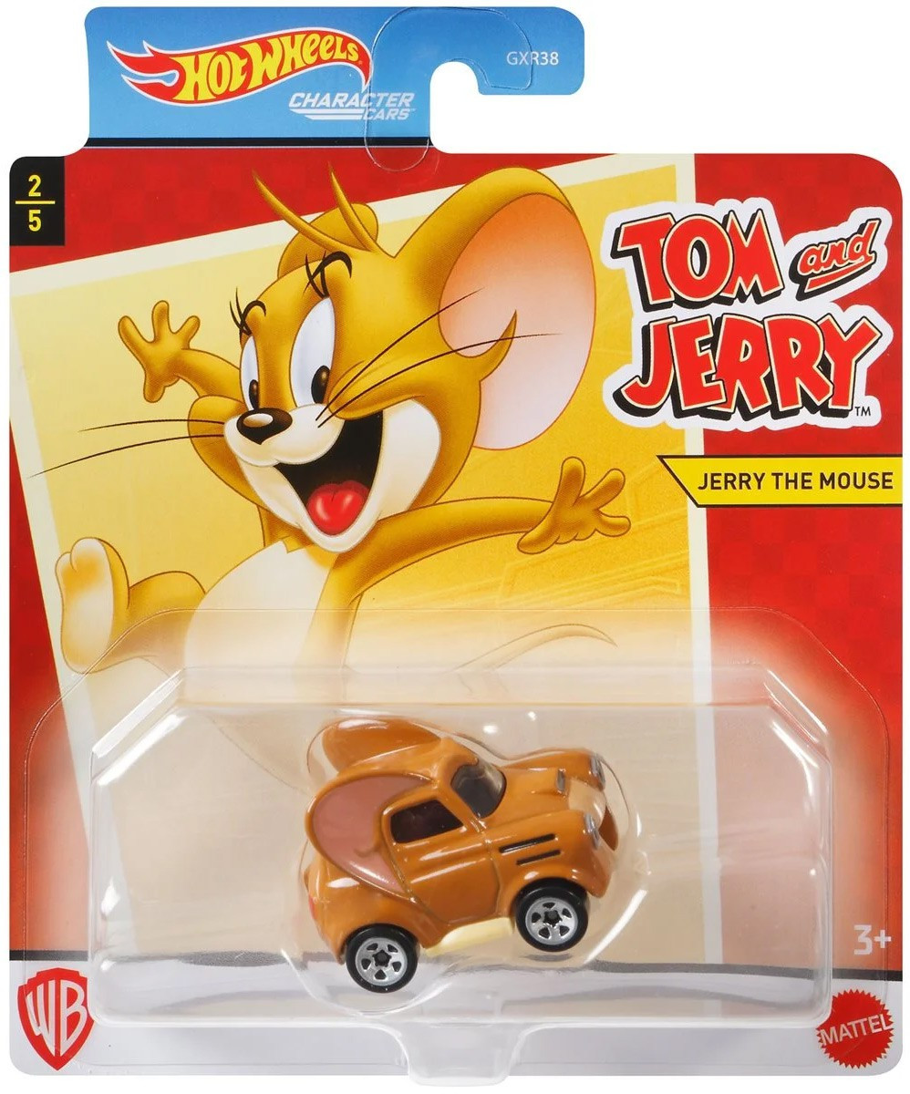 ミニカー Hot Wheels Tom and Jerry COOL-ONE Hot Wheels Tom Jerry Character Cars Jerry 164 Diecast Car Mattel