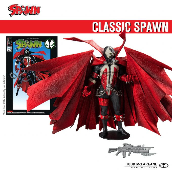 McFarlane Toys Spawn Kickstarter Autographed Classic Spawn 7 Action