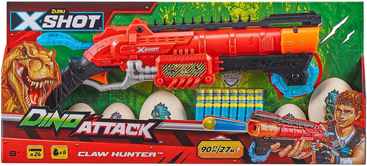 X-Shot Dino Attack Claw Hunter Blaster Zuru Toys - ToyWiz