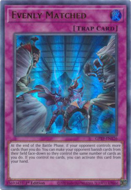 YuGiOh Ghosts From the Past Single Card Ultra Rare Evenly