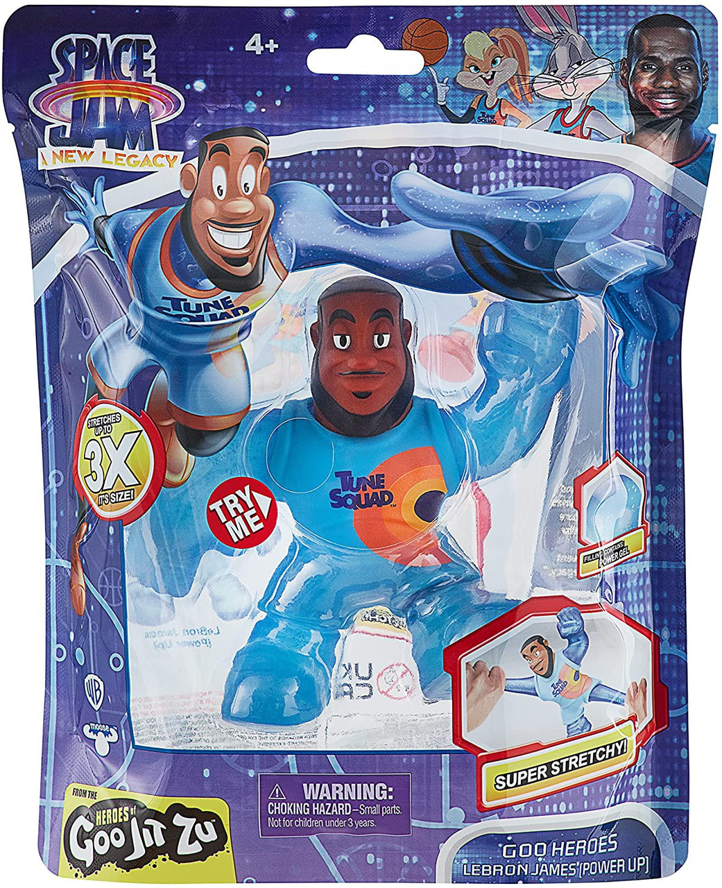 Heroes Of Goo Jit Zu Looney Tunes Space Jam A New Legacy Lebron James Action Figure Powered Up