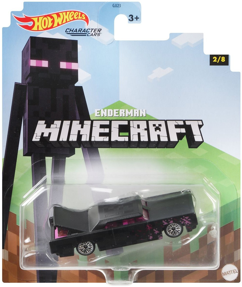 Hot Wheels Minecraft Character Cars Enderman 164 Diecast Character