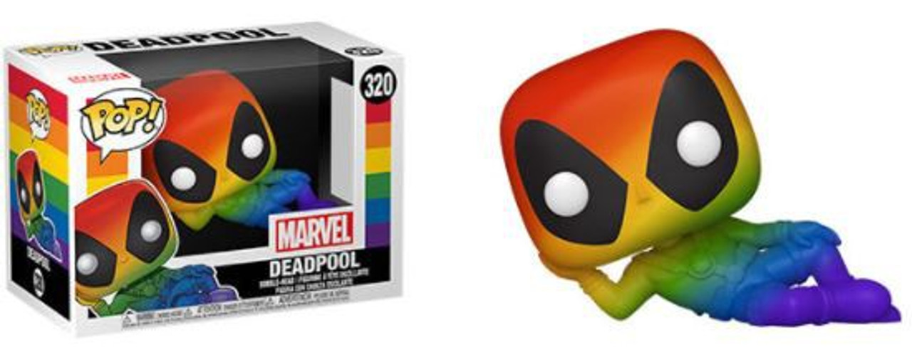 deadpool rainbow funko pop