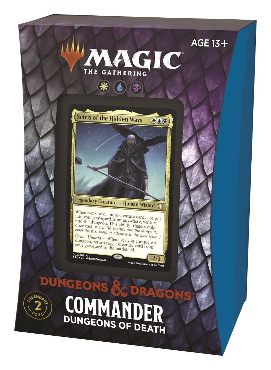 dungeons and dragons commander deck