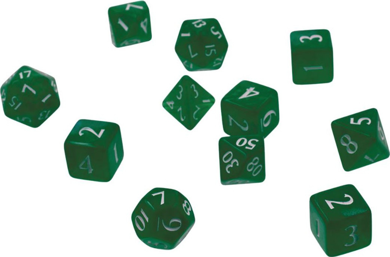 Ultra Pro The Eclipse Dice Forest Green Polyhedral 11 Die Dice Set Toywiz - roblox code for dice element