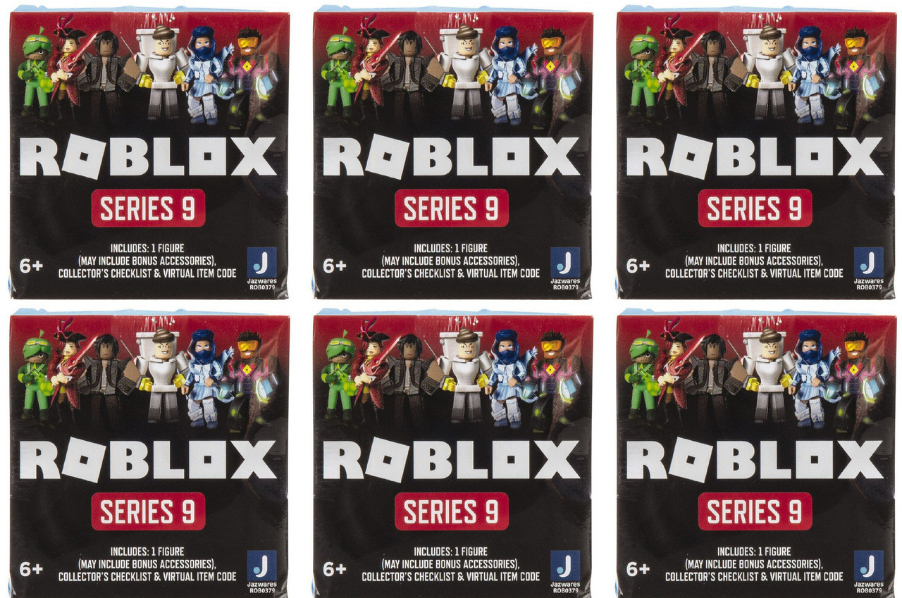 Roblox Series 9 Lot Of 6 Mystery Packs Jazwares Toywiz - roblox series 9