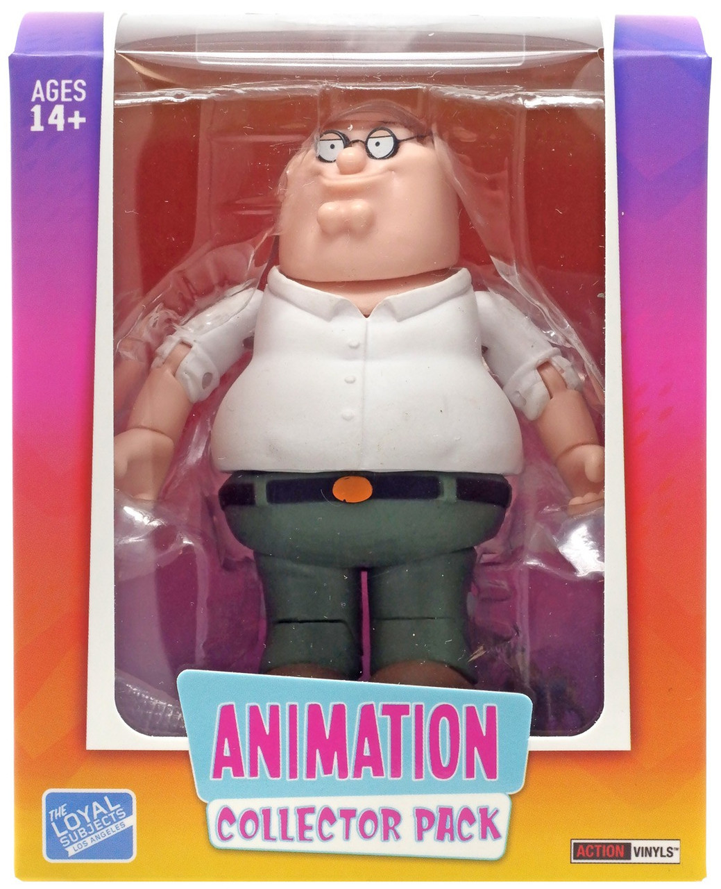 Fox Family Guy Animation Peter Griffin 3 25 Mini Figure The Loyal Subjects Toywiz - peter griffin roblox avatar