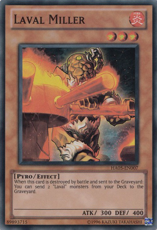 YuGiOh Duel Terminal 5 Single Card Rare Parallel Rare Laval Miller
