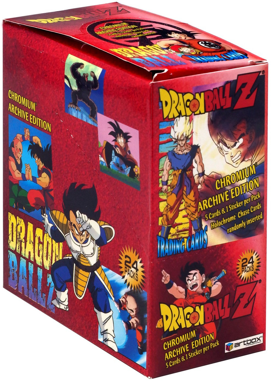 dragon ball z series 1 cards