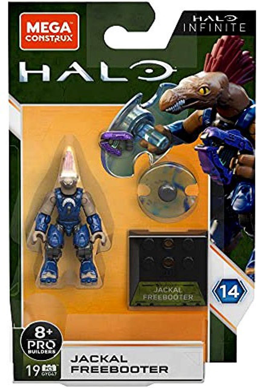 Halo Infinite Heroes Series 14 Jackal Freebooter Mini Figure Mega Construx Toywiz