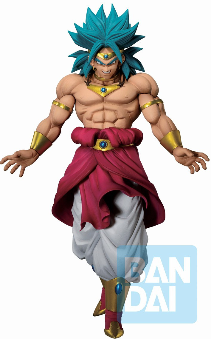 Dragon Ball Z Ichiban Super Saiyan Broly 93 10 23 Collectible Pvc Figure Back To The Film Bandai Japan Toywiz