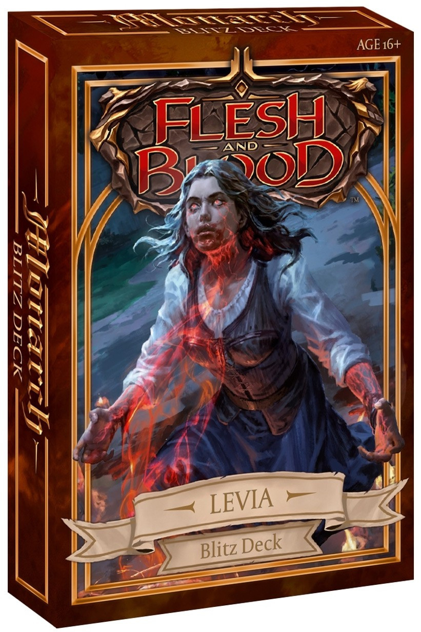 Flesh and Blood Trading Card Game Levia Blitz Deck Legend Story