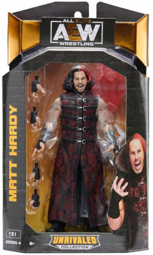 AEW Unrivaled Collection - Action Figure MJF Series 6, 16,5 Cm Con Microfono E 25 Punti Di Articolazione