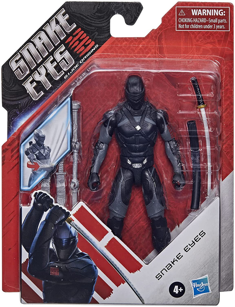 Snake Eyes GI Joe Origins Series 1 Snake Eyes 6 Action Figure