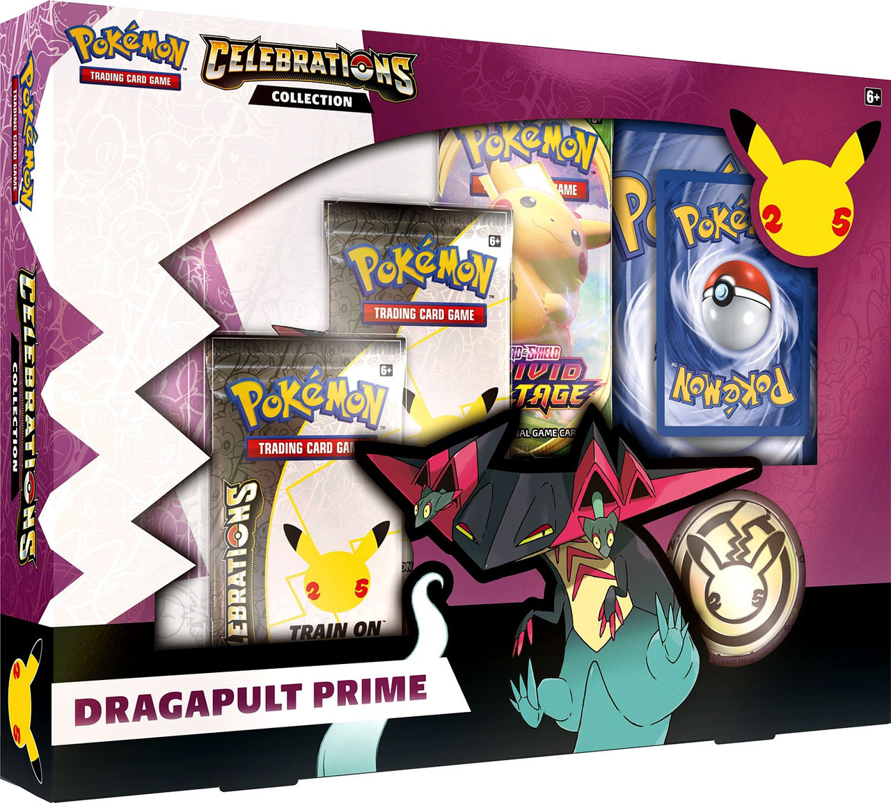 Pokemon Celebrations Dragapult Prime Collection Box 2 Celebrations