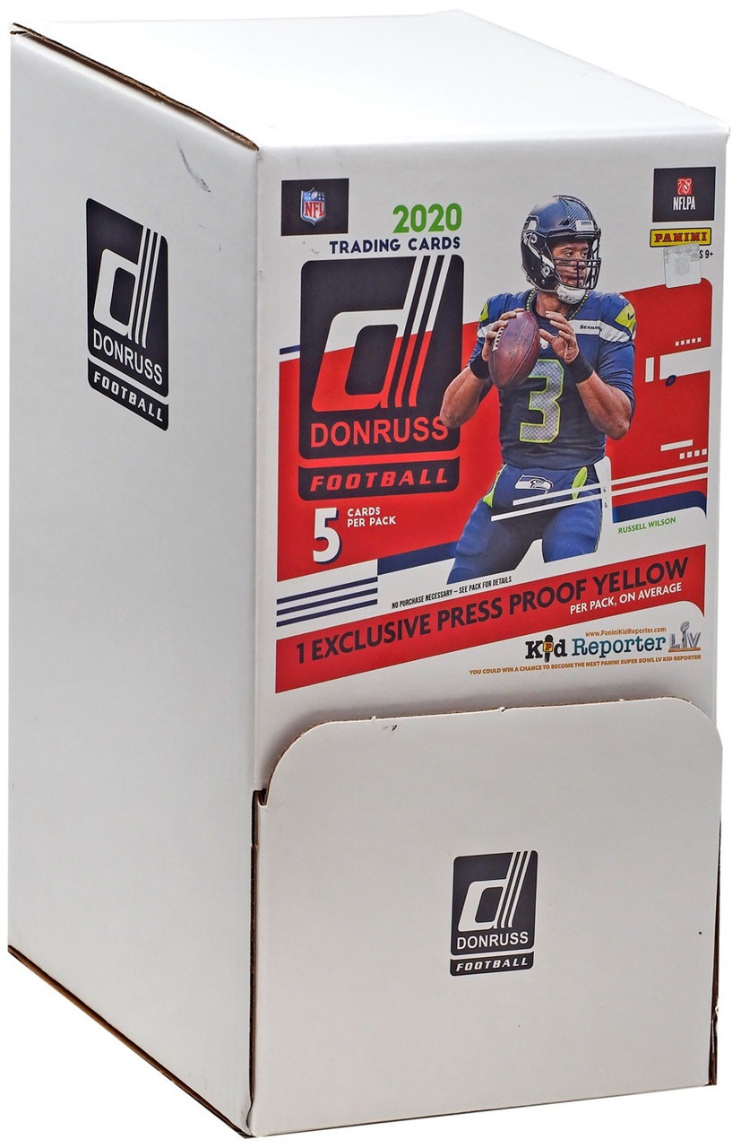 2020 panini encased nfl trading cards