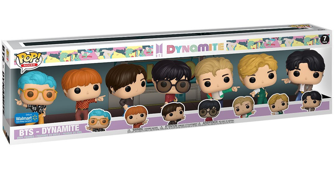 Funko BTS Dynamite POP Rocks RM, Jin, Suga, J-Hope, Jimin, V Jung