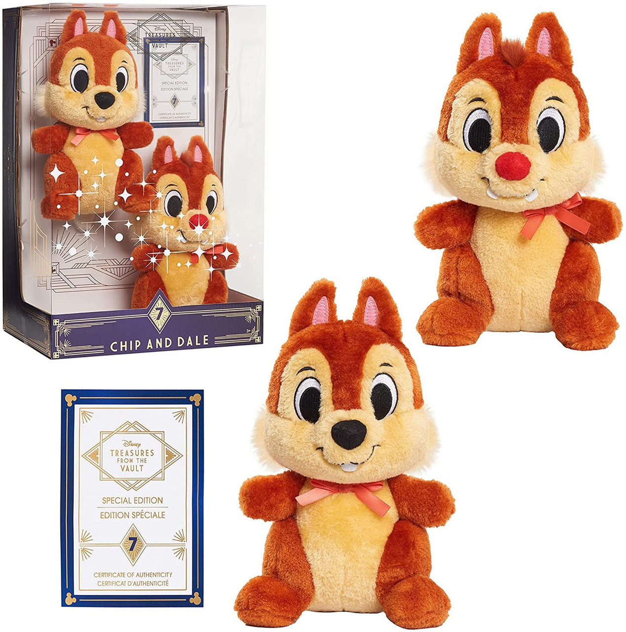 Disney Chip 'n Dale ぬいぐるみ 2体セット Disney Chip 'n Dale ぬいぐるみ 2体セット Disney Chip 'n Dale