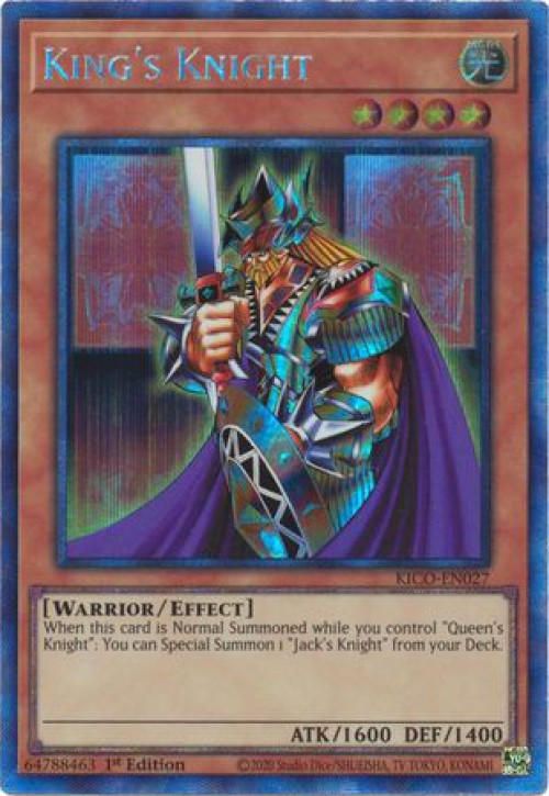 YuGiOh Trading Card Game Kings Court Single Card Collector Rare