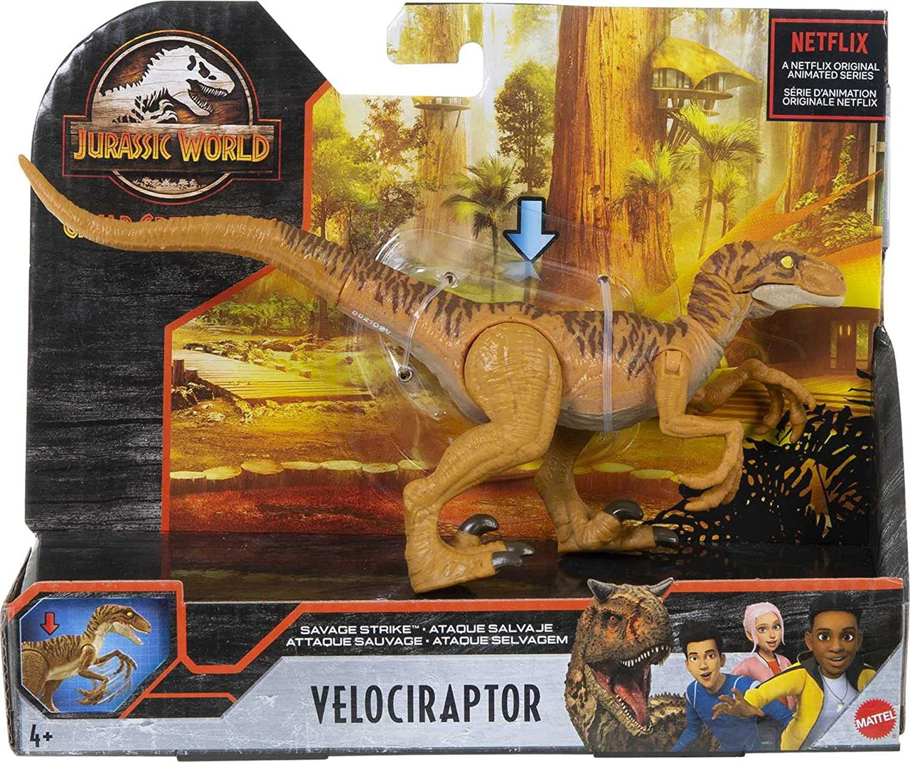 Jurassic World Camp Cretaceous Velociraptor Action Figure Light Brown Mattel Toywiz Jurassic World Camp Cretaceous Velociraptor Action Figure Light Brown Mattel Toywiz
