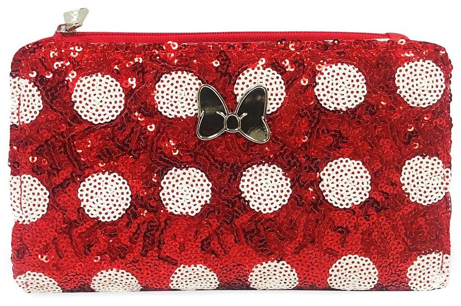 minnie mouse sequin wallet