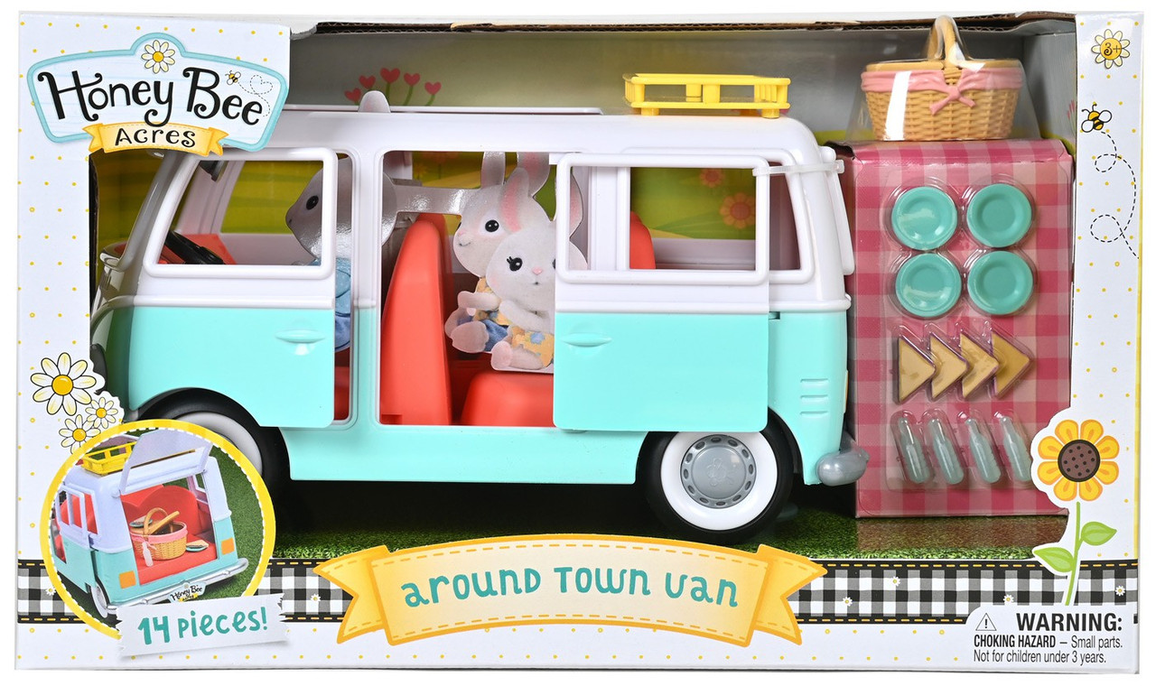 Honey Bee Acres Around Town Van Vehicle Sunny Days Entertainment ToyWiz