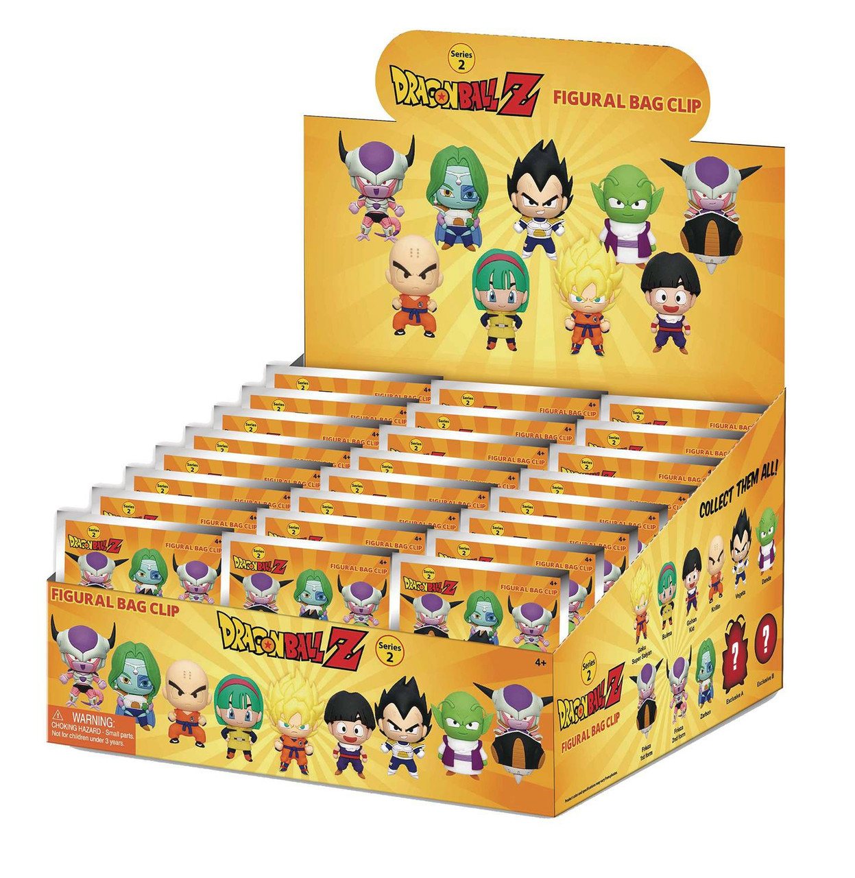 Dragon Ball Z 3D Figural Foam Bag Clip Dragon Ball Z Series 2