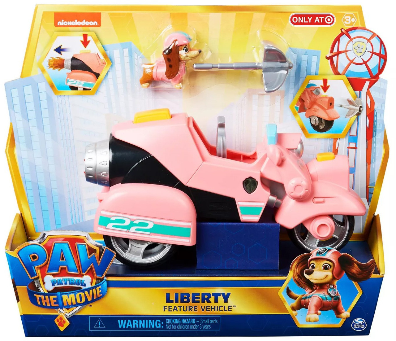 Paw Patrol Moto Pups Liberty Exclusive Feature Vehicle Spin Master Toywiz 
