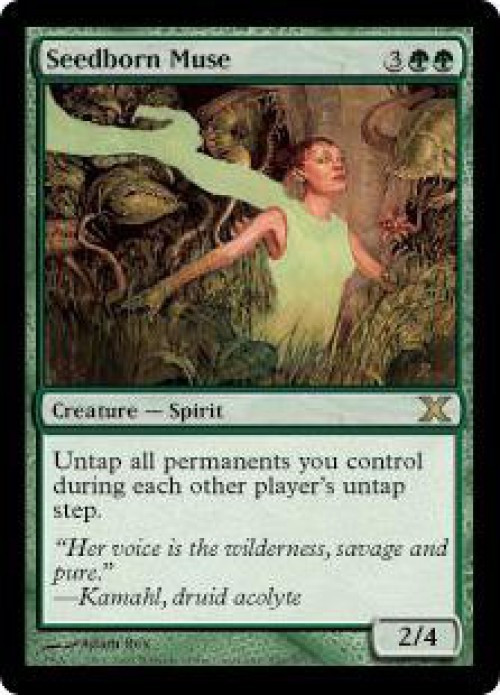 Magic The Gathering 10th Edition Single Card Rare Seedborn Muse