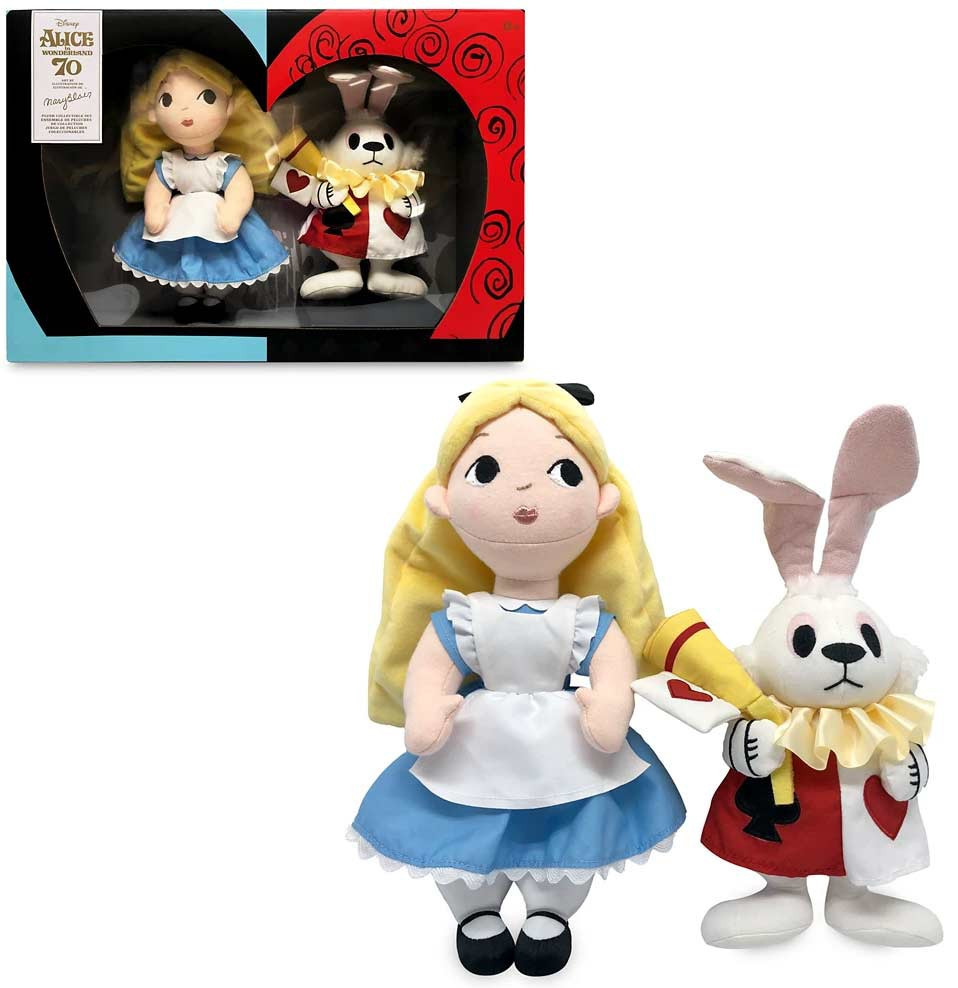 Disney Alice in Wonderland 70th Anniversary Alice White Rabbit