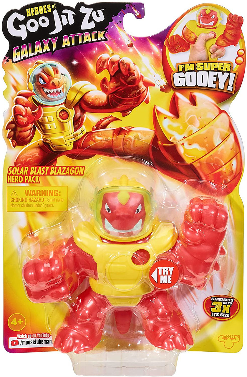 Heroes of Goo Jit Zu Galaxy Attack Solar Blast Blazagon Action