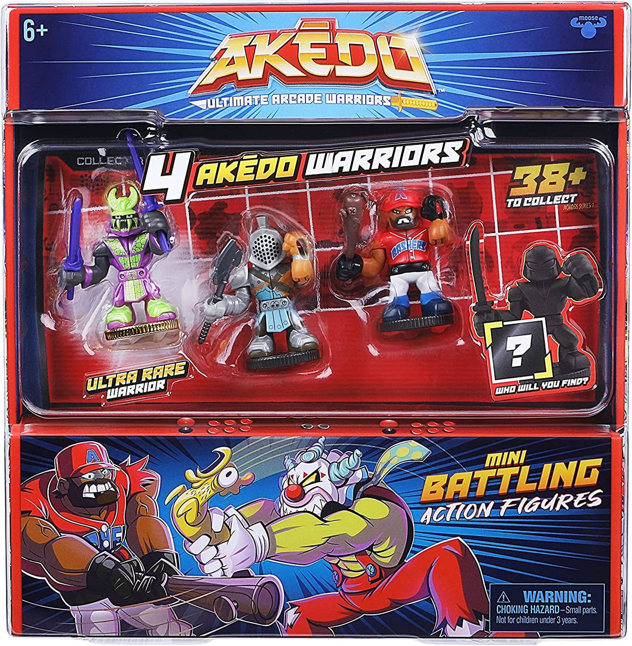 Akedo Ultimate Arcade Warriors Battle Arena  2 Mini Battling Action Figures  NIB Toys  Hobbies TV  Movie Character Toys marinacape.bg