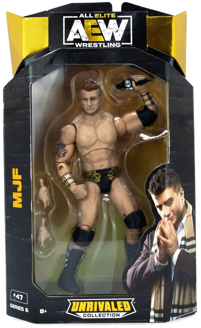AEW MJF アンライバルド アクションフィギュア (全3000体中1体) AEW All Elite Wrestling Unrivaled Collection Series 6 MJF Action